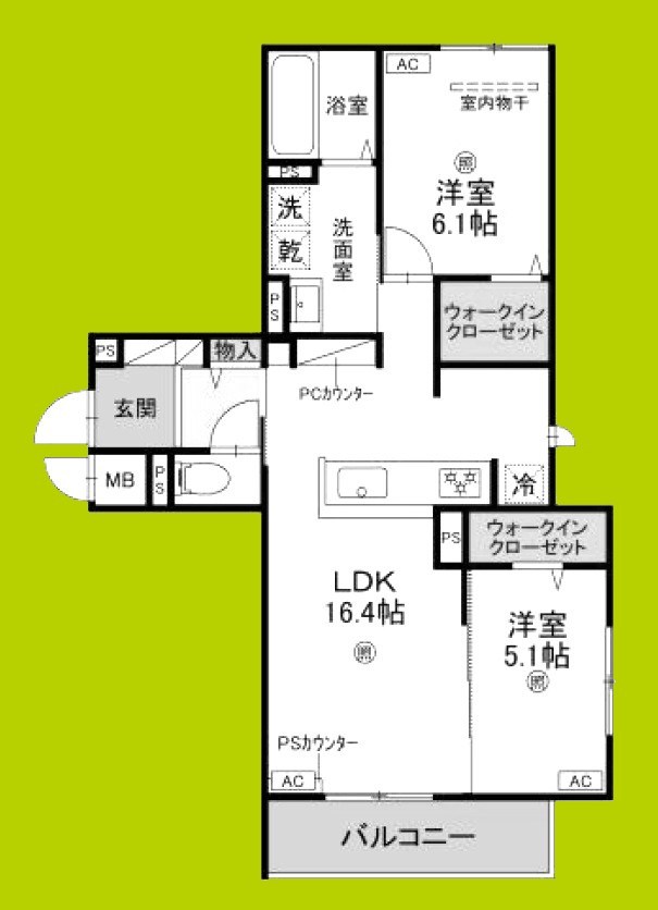 Dーresidence島本町桜井 間取り