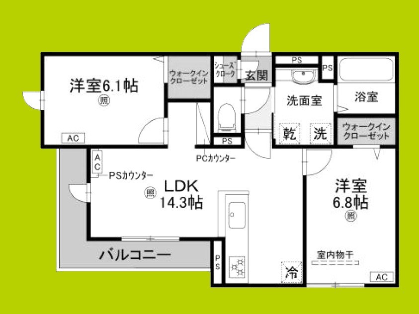 Dーresidence島本町桜井 間取り