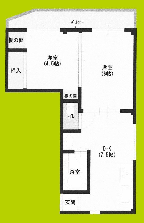 マンション浜口 間取り