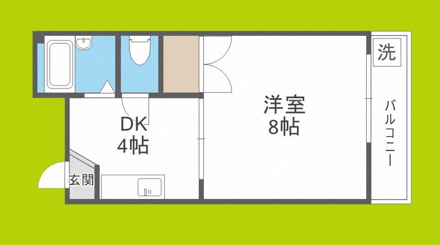 いほりコーポ 間取り