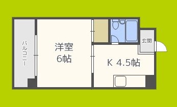マンション西 間取り