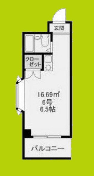 明和ハイツ南江口 間取り