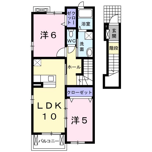 セトル弐番館 間取り