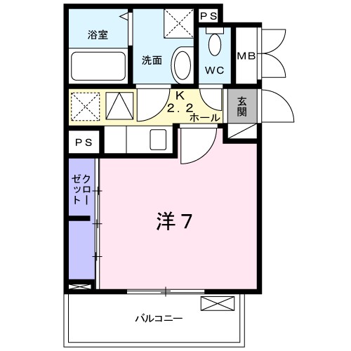 ソレイユ　セジュ 間取り