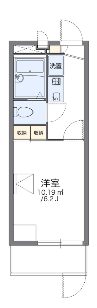 レオパレスＨＯＭＥＳ’Ｕ 間取り