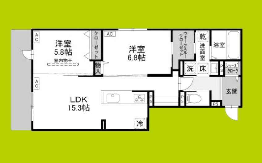 D-residence春日 間取り