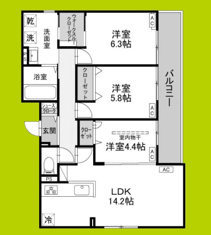 D-residence春日 間取り
