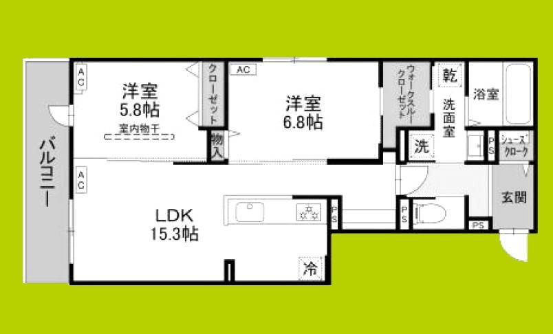 D-residence春日 間取り