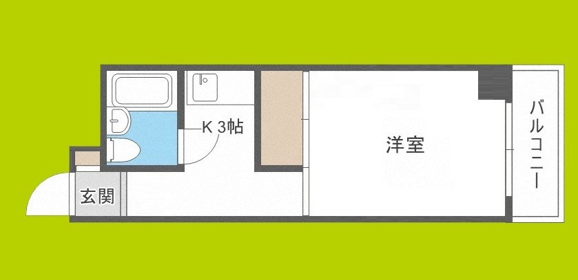 第2三恵マンション 間取り