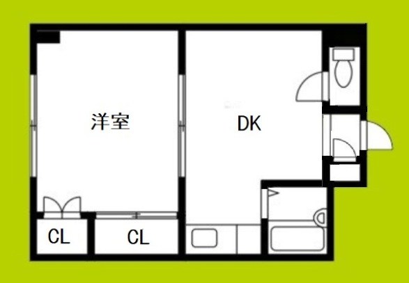 協和ハイツ1号館 間取り