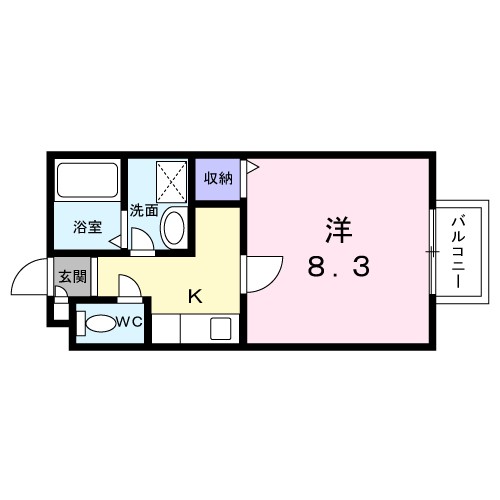 ルシア寝屋川　１番館 間取り