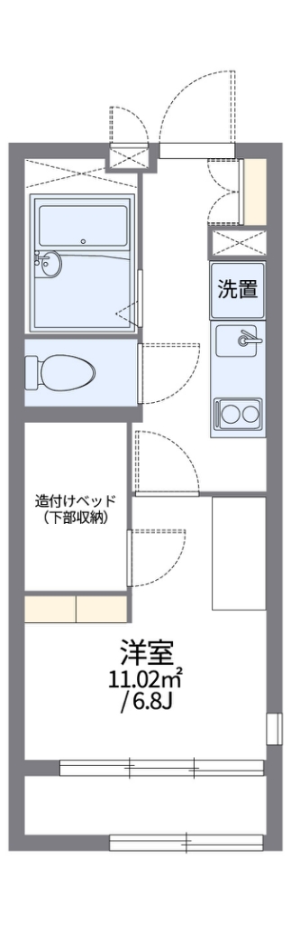 レオパレスピュア 間取り