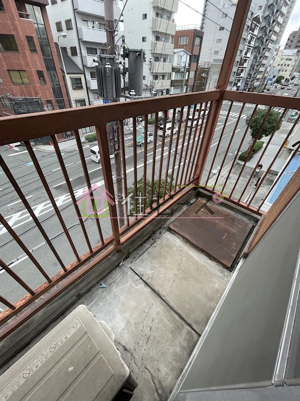 シティアーク上町台 ベランダ