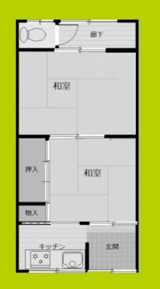 白井荘 間取り