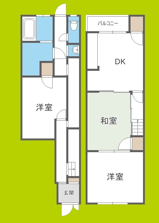 中川４丁目借家 間取り