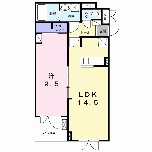 ノーブルセピア　山本 間取り