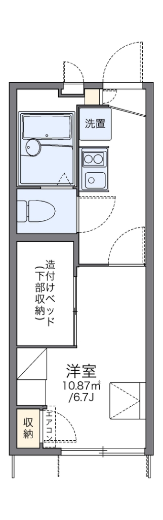 レオパレス星丘Ａ 間取り
