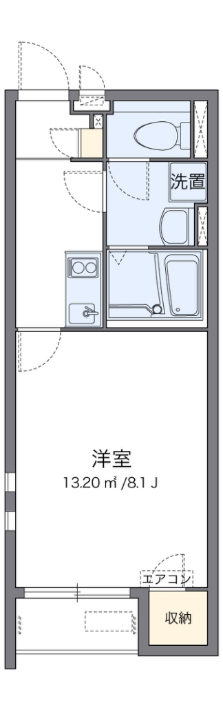 クレイノ大桐 間取り