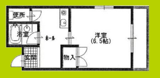 ルベール公園前 間取り