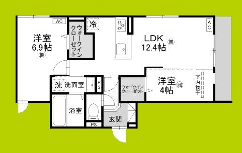 サンハイム横沼 間取り