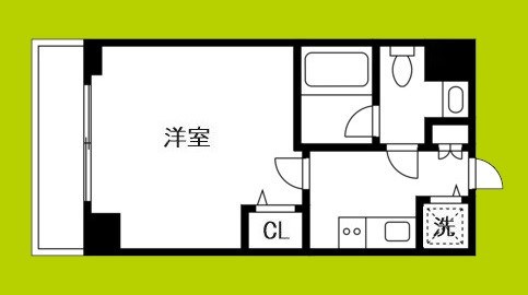 リーガル京町堀Ⅱ 間取り
