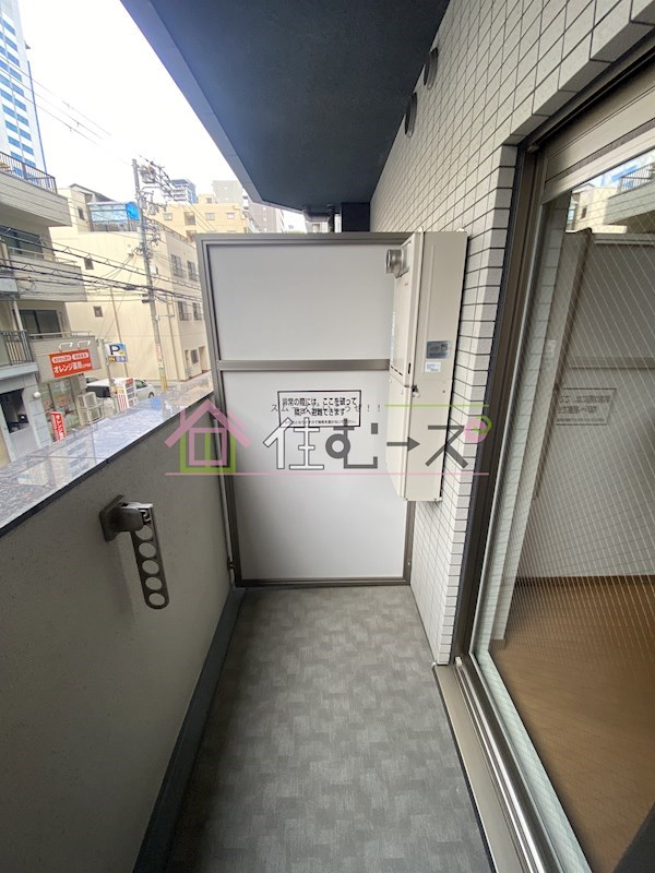 リーガル京町堀Ⅱ ベランダ