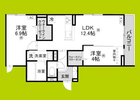 サンハイム横沼 間取り