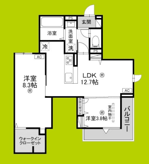 サンハイム横沼 間取り