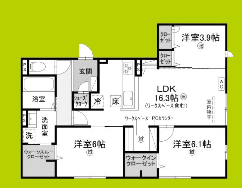 casa. FILANTE Ⅴ 間取り図