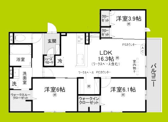 casa. FILANTE Ⅴ 間取り