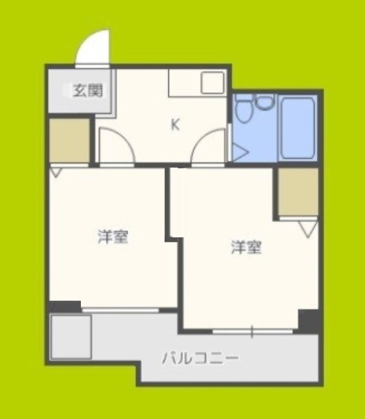 アメニティー新高一番館 間取り