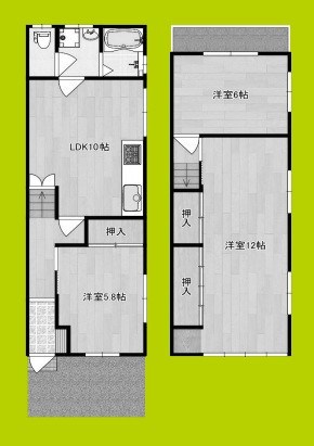 杭全ハウス 間取り