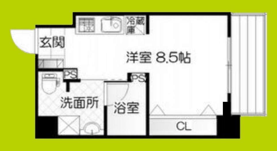 ヴィレッジリバー阿倍野 間取り