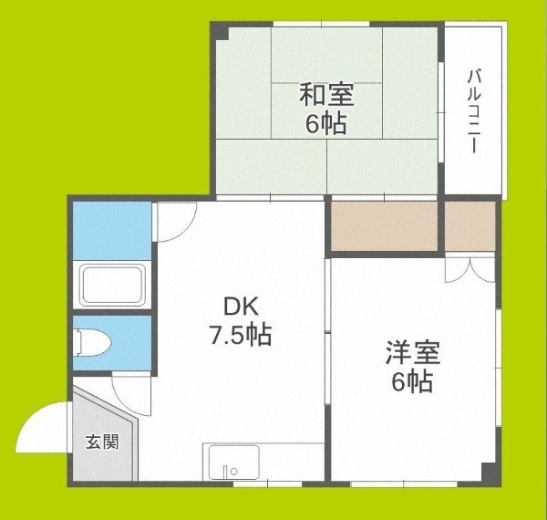 シャンブル・ド青山 間取り