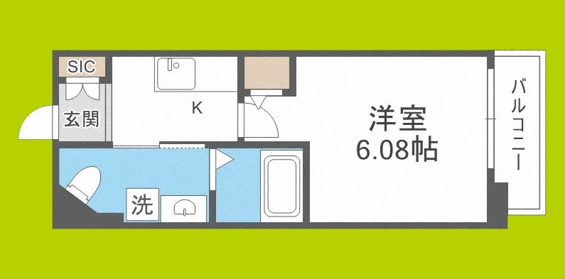 Grand Pacific 北畠 間取り