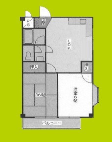 コーポパークサイド 間取り