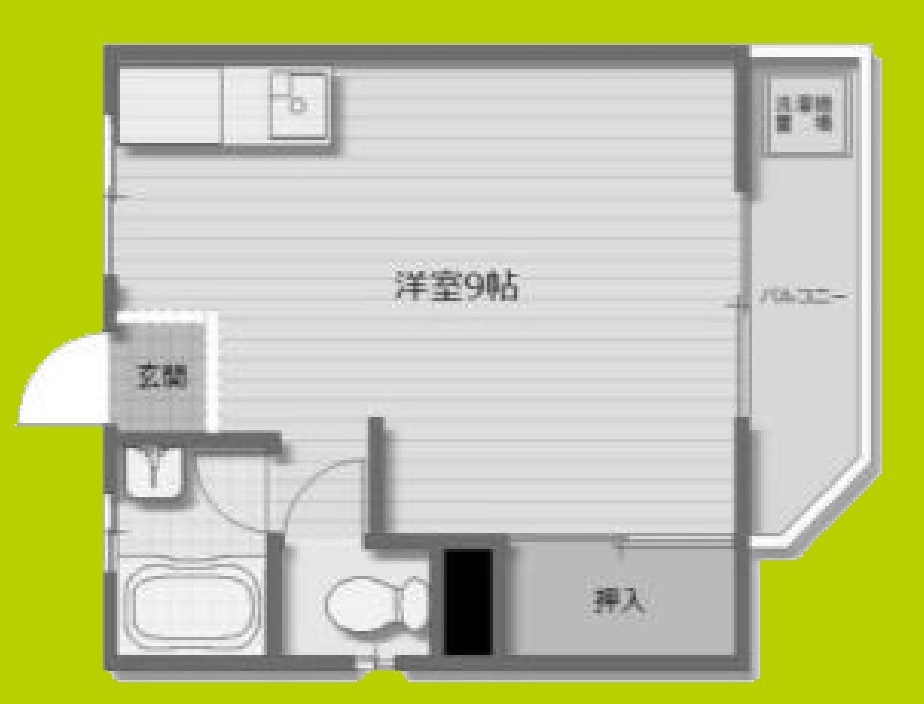 マンション幸樹荘 間取り
