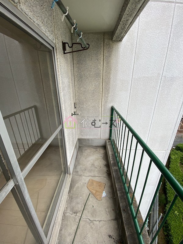 マンション幸樹荘 ベランダ