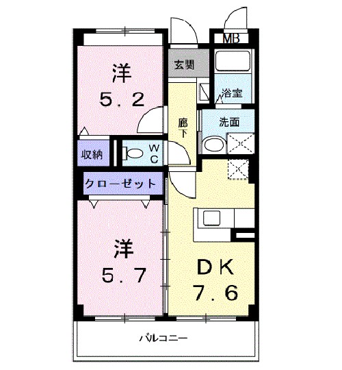 コータ・コートⅡ 間取り