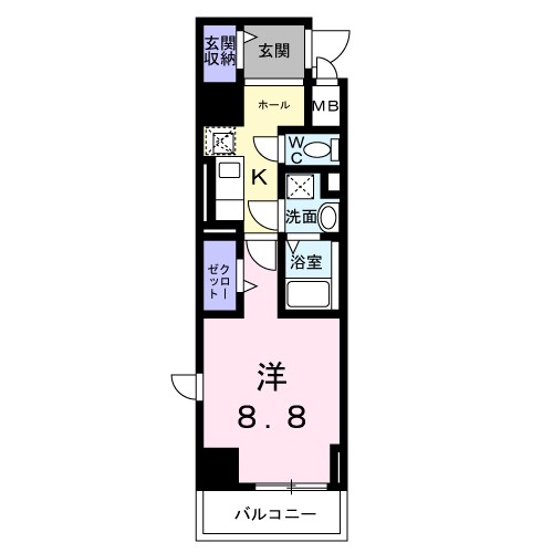 グランＭコート新大阪 間取り図
