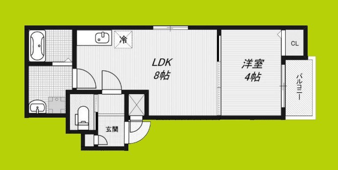 H-maison海老江 間取り図