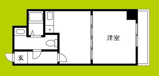 港スカイハイツ 間取り