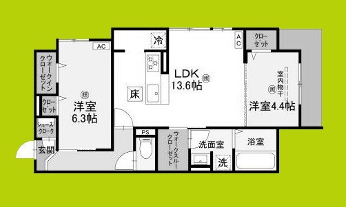 D-ROOM我孫子西 間取り図