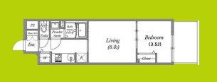 LUORE+新大阪SOUTH 間取り