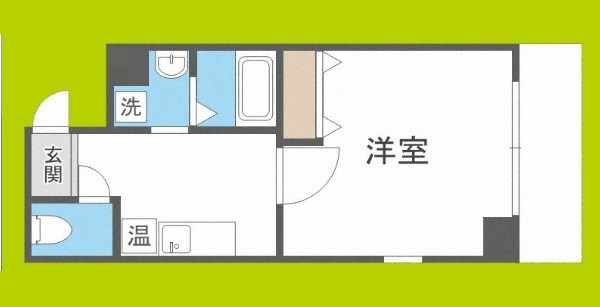 オーシャン難波南 間取り