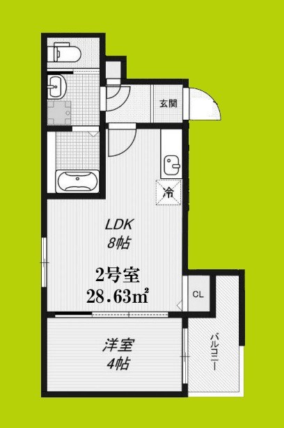 H-maison海老江 間取り図