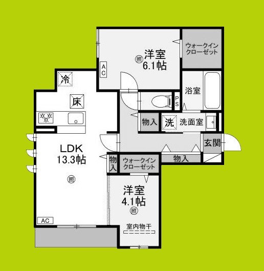 D-ROOM我孫子西 間取り