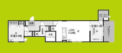 D-ROOM我孫子西 間取り