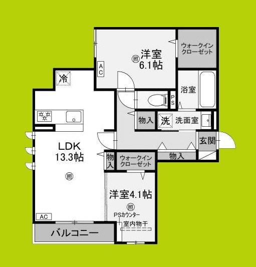 D-ROOM我孫子西 間取り