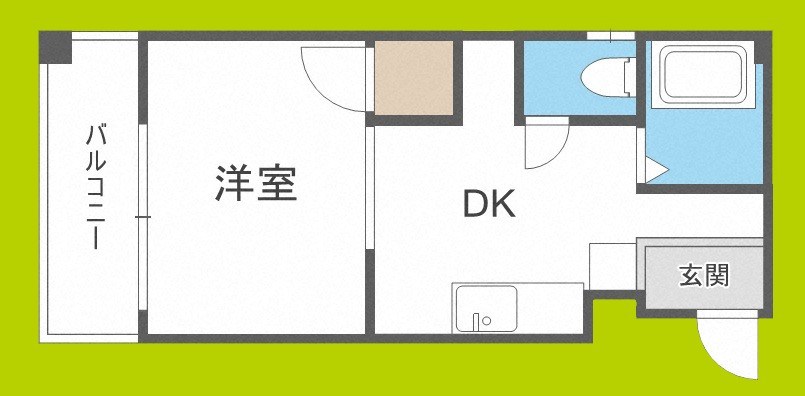 NS法円坂 間取り